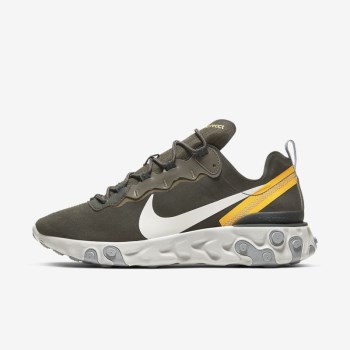 Nike React Element 55 - Férfi Utcai Cipő - Arany /